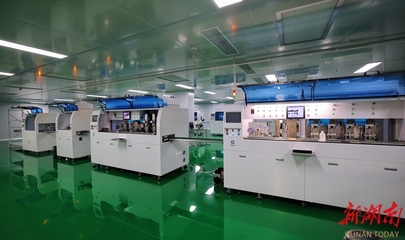 隆回高新區 優化服務效能，光電企業60天實現投產，引領電子產品技術開發新速度